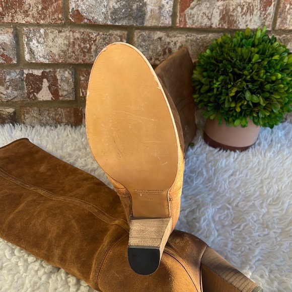 NWOT Isabel Marant Suede Gaucho Knee-High Pullover Boots - Picture 6 of 9